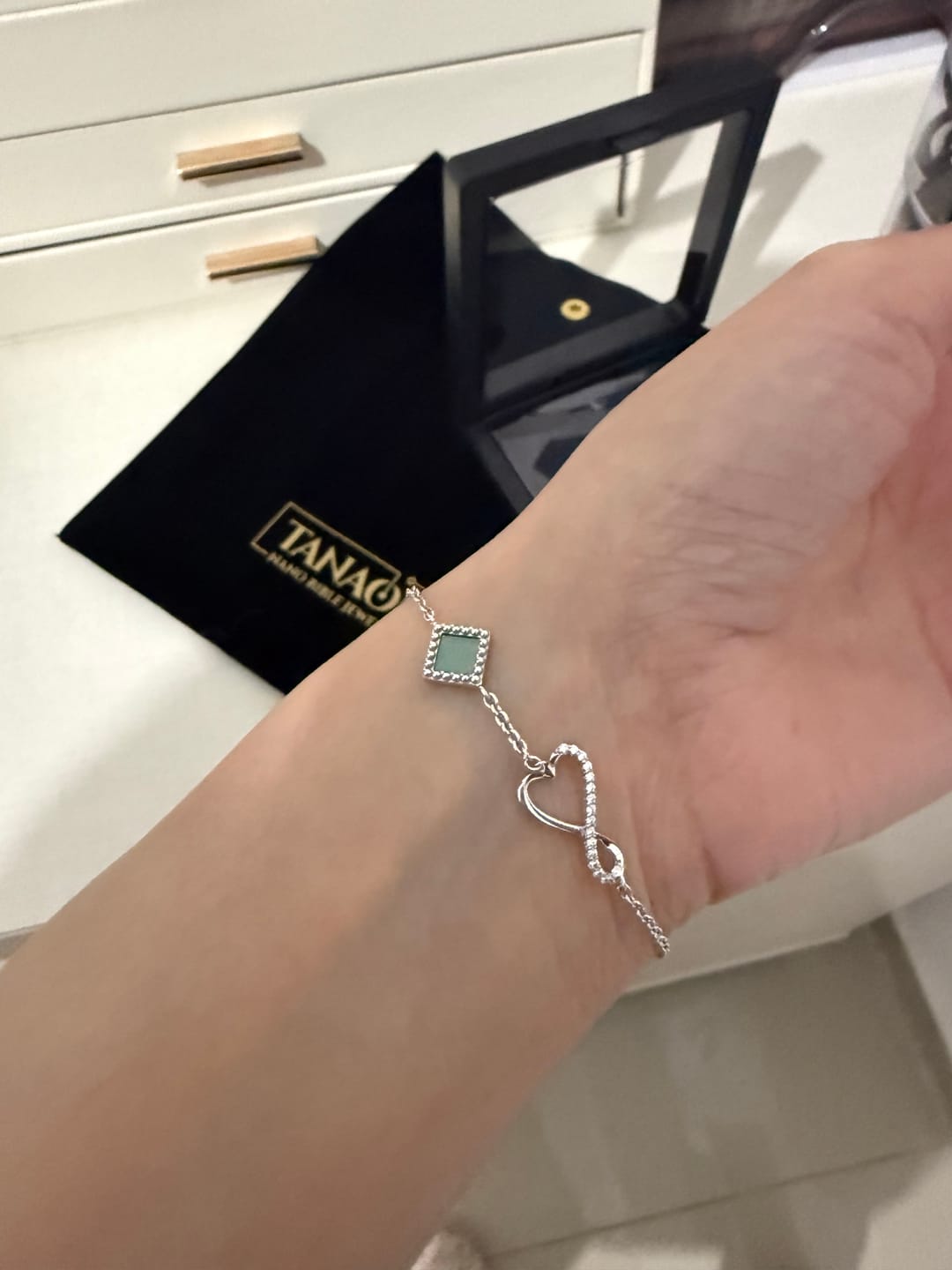 Customer photo review of Eternal Love Bracelet