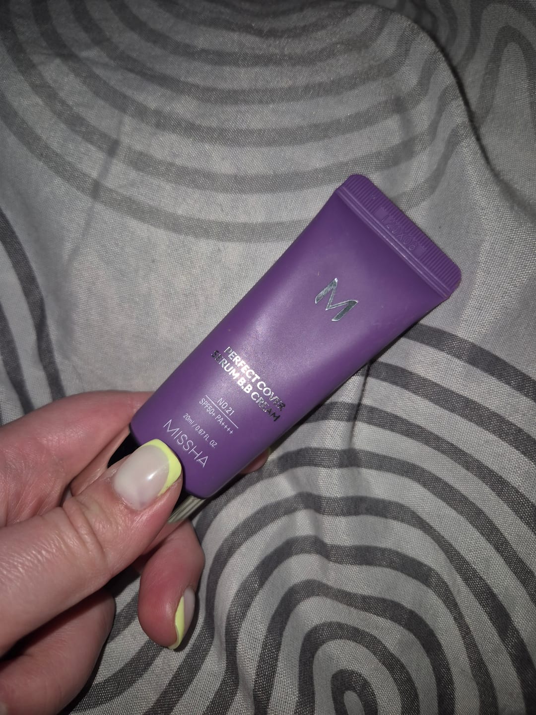 Customer photo review of Tonālais serums MISSHA M Perfect Cover Serum BB Cream
