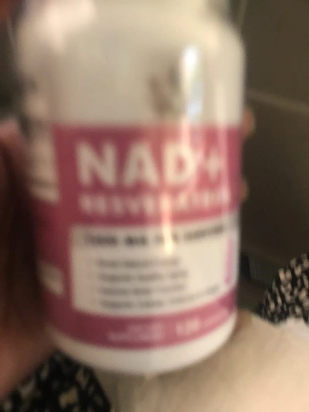 Customer photo review of NAD+Resveratrol SNGHWE™ (60 Cápsulas)