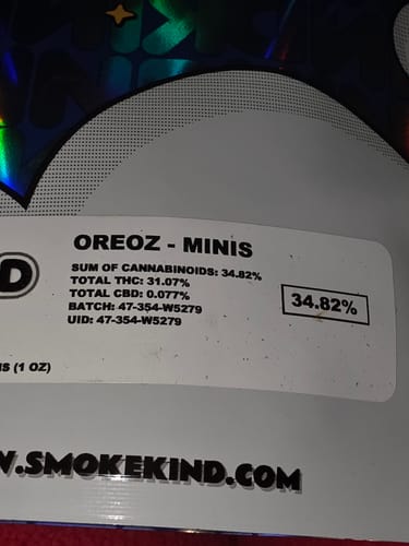 Customer photo review of Oreoz - Minis - 28 Grams - Hybrid