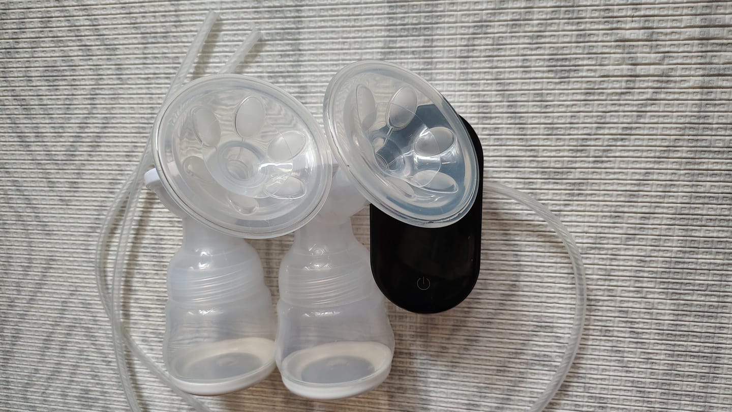 Customer photo review of Insertos para Extractor de leche doble