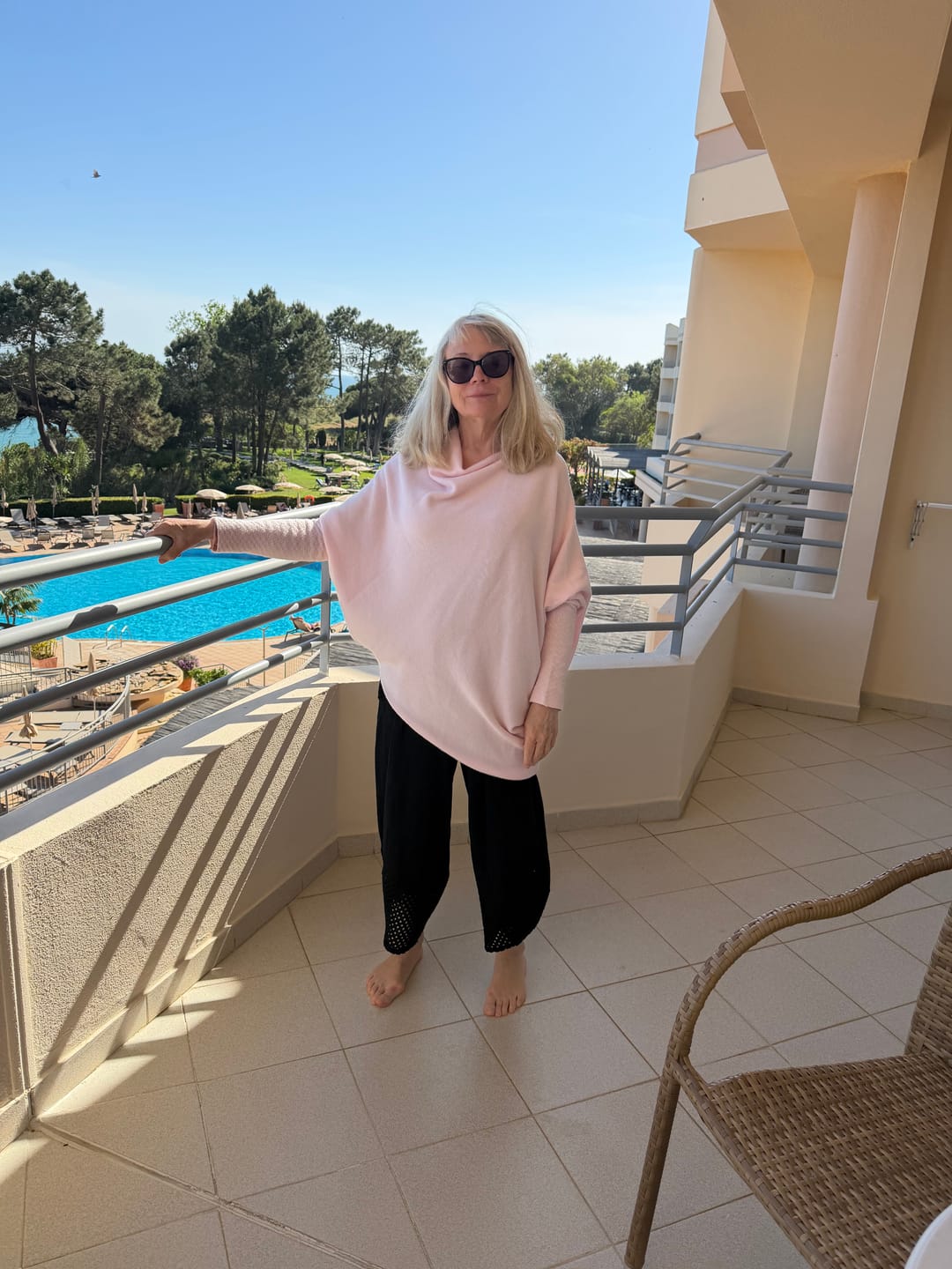 Customer photo review of Asymmetric Slouch Italian Soft Knit