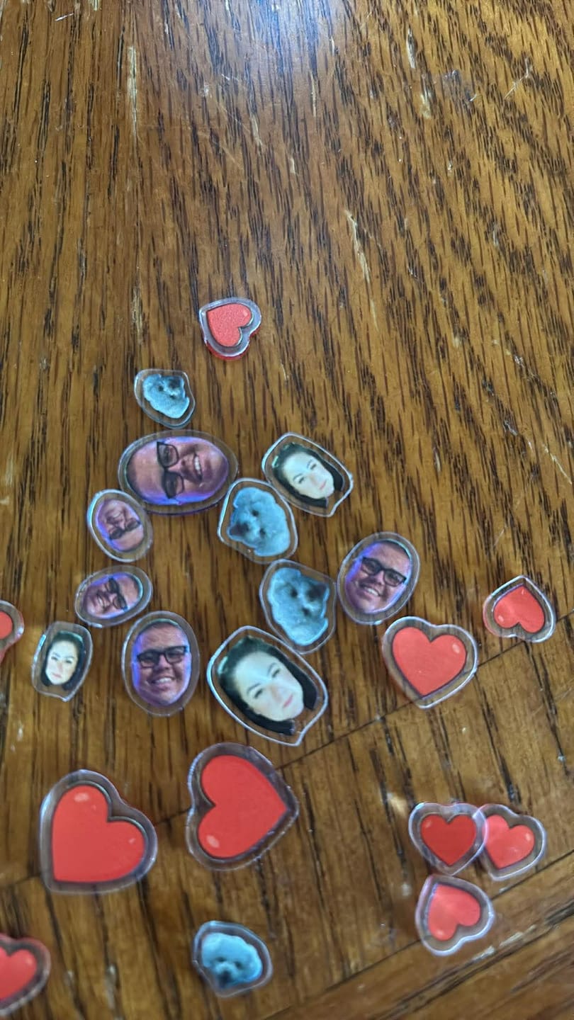 Customer photo review of Addon: Popular Charm Set
