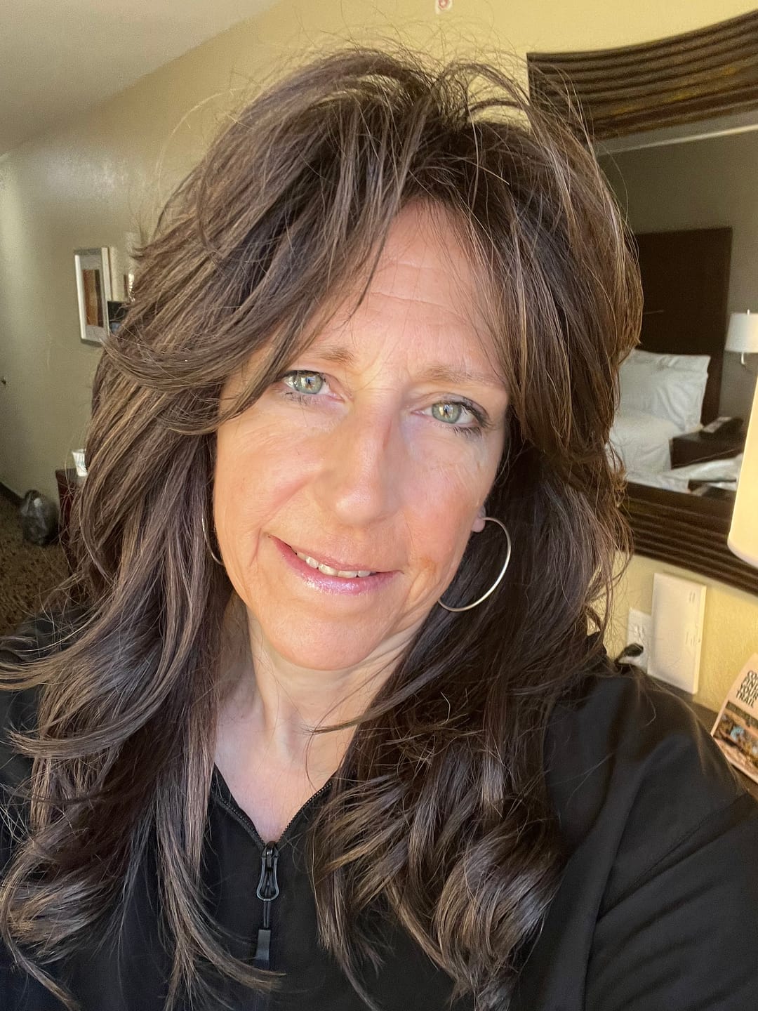 Customer photo review of Freetress Equal Lite Full Wig - 013 - Curtain Bang