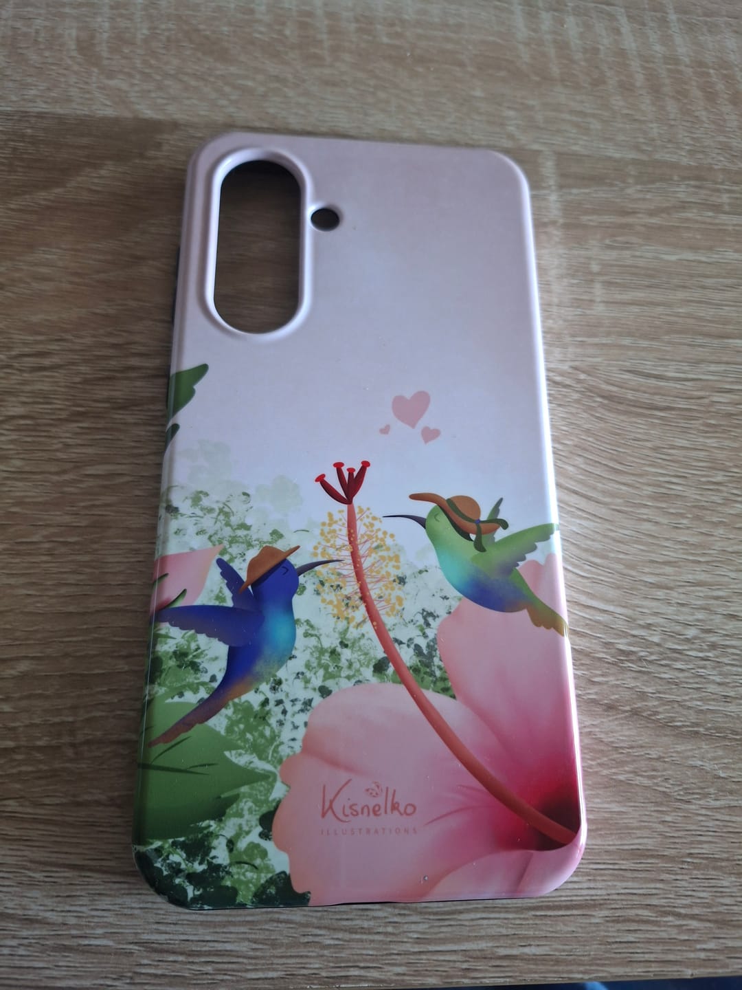 Customer photo review of Coque Hibiscus