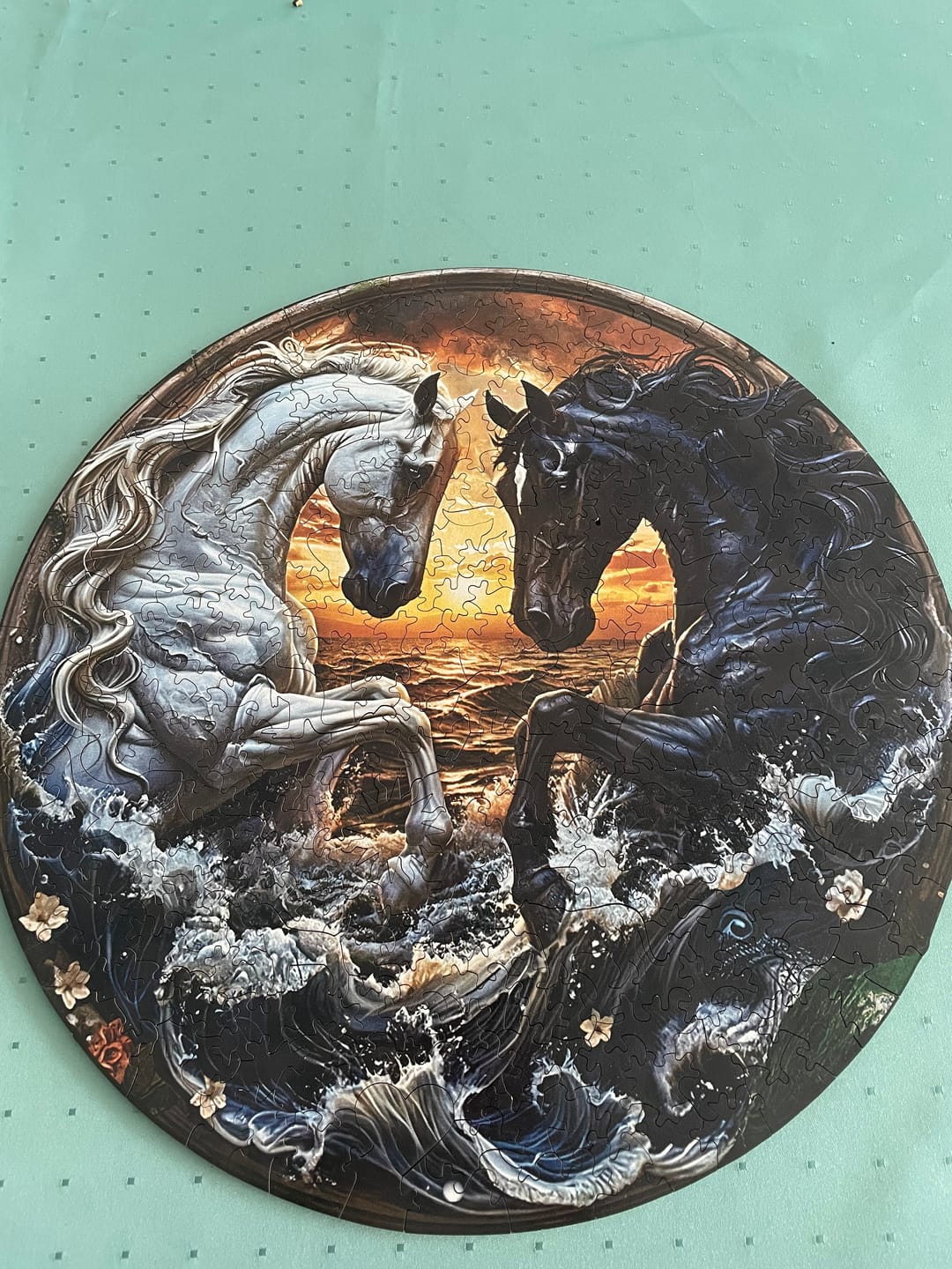 Customer photo review of Ebedi Düello - Ahşap Puzzle