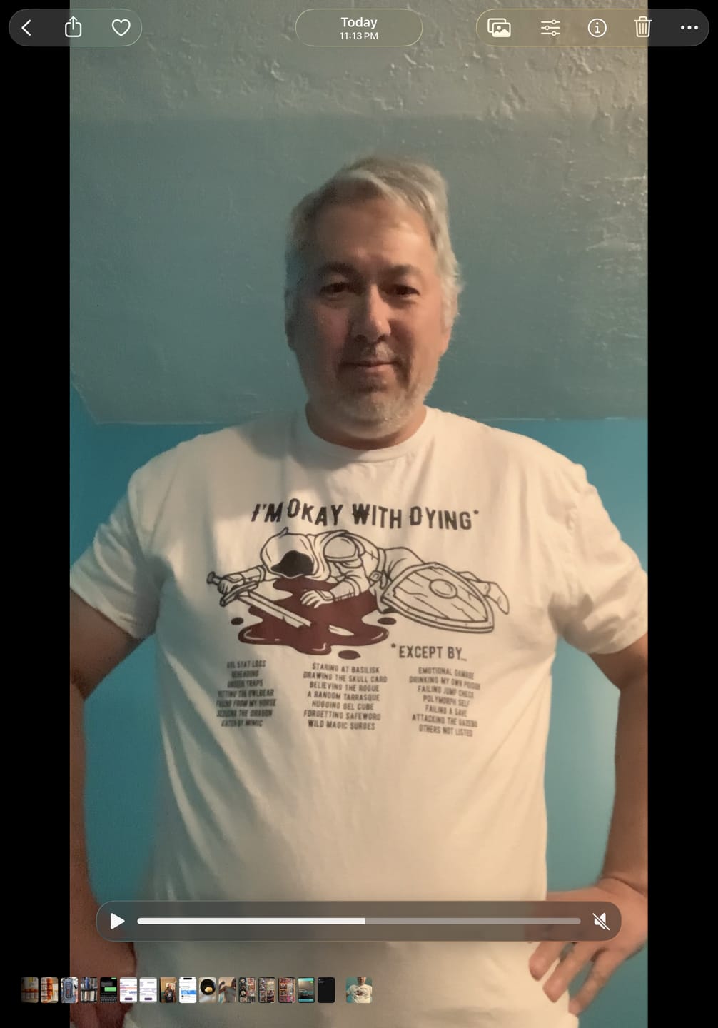 Customer photo review of I'm Okay With Dying*
