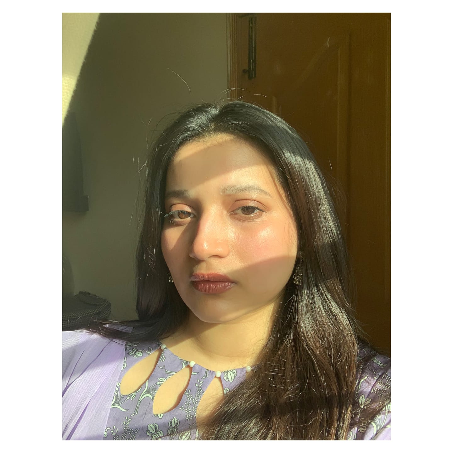Customer photo review of Lip Glaze+Velvet Flush Duo
