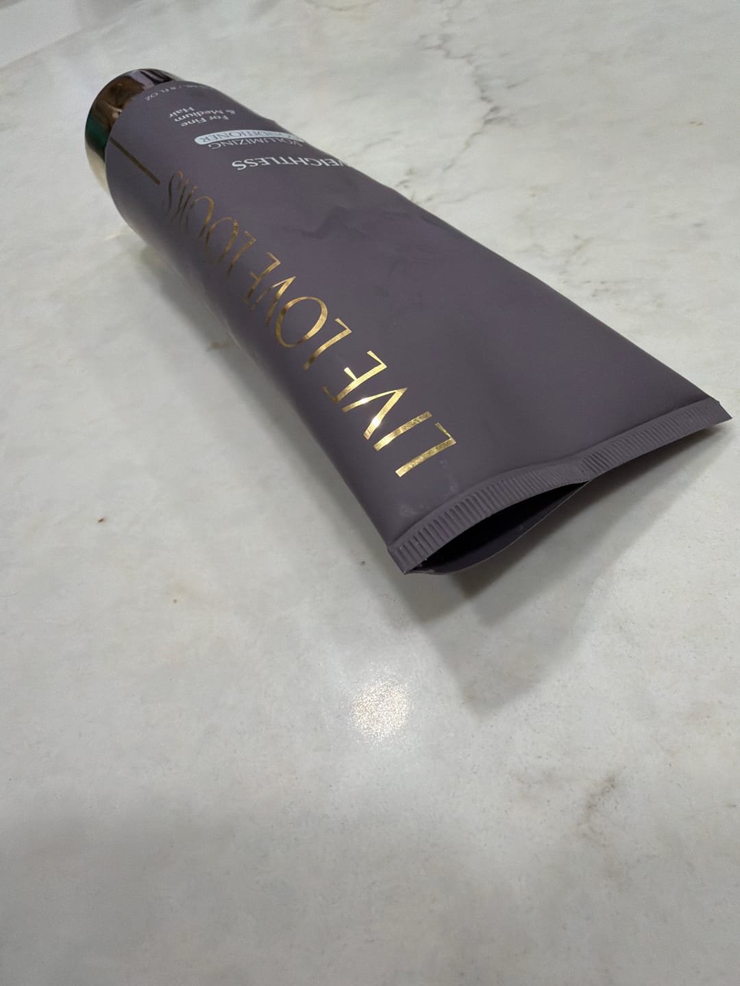 Customer photo review of Healthy Hair Bundle For Fine & Medium Hair