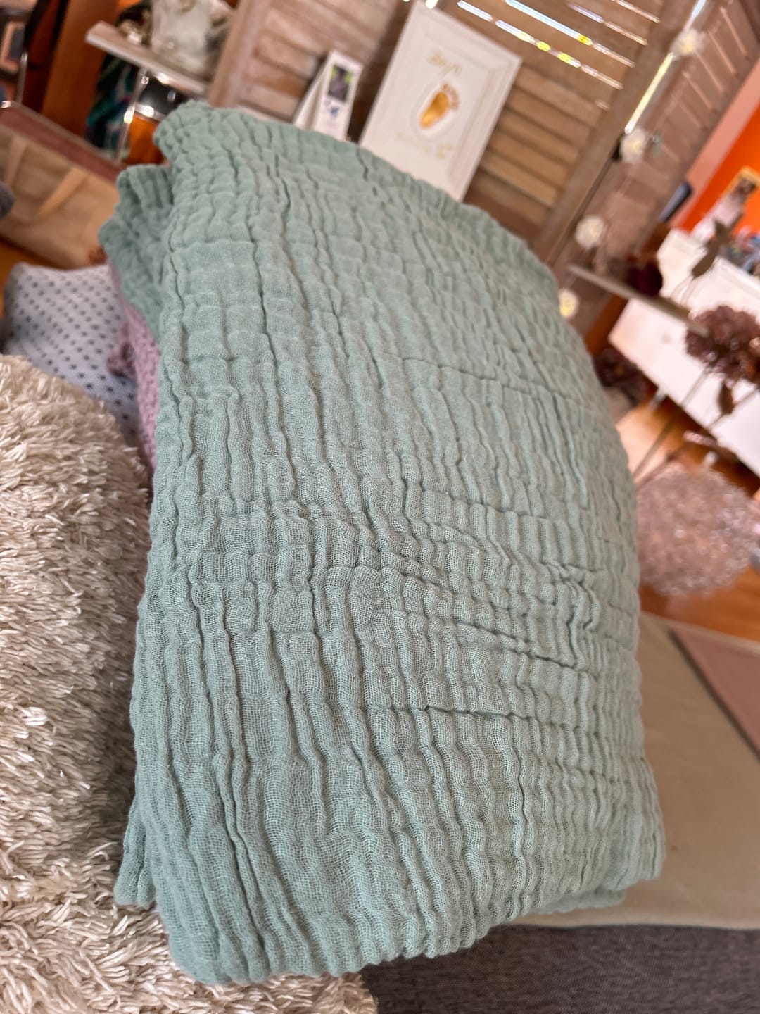 Customer photo review of NuShee™ I Das XL Baumwoll-Kuscheltuch