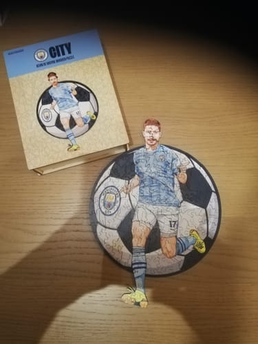 Customer photo review of Cristiano Ronaldo - Wooden Puzzle