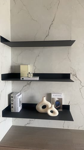 Customer photo review of 陶瓷鏤空圓圈創意花器擺件