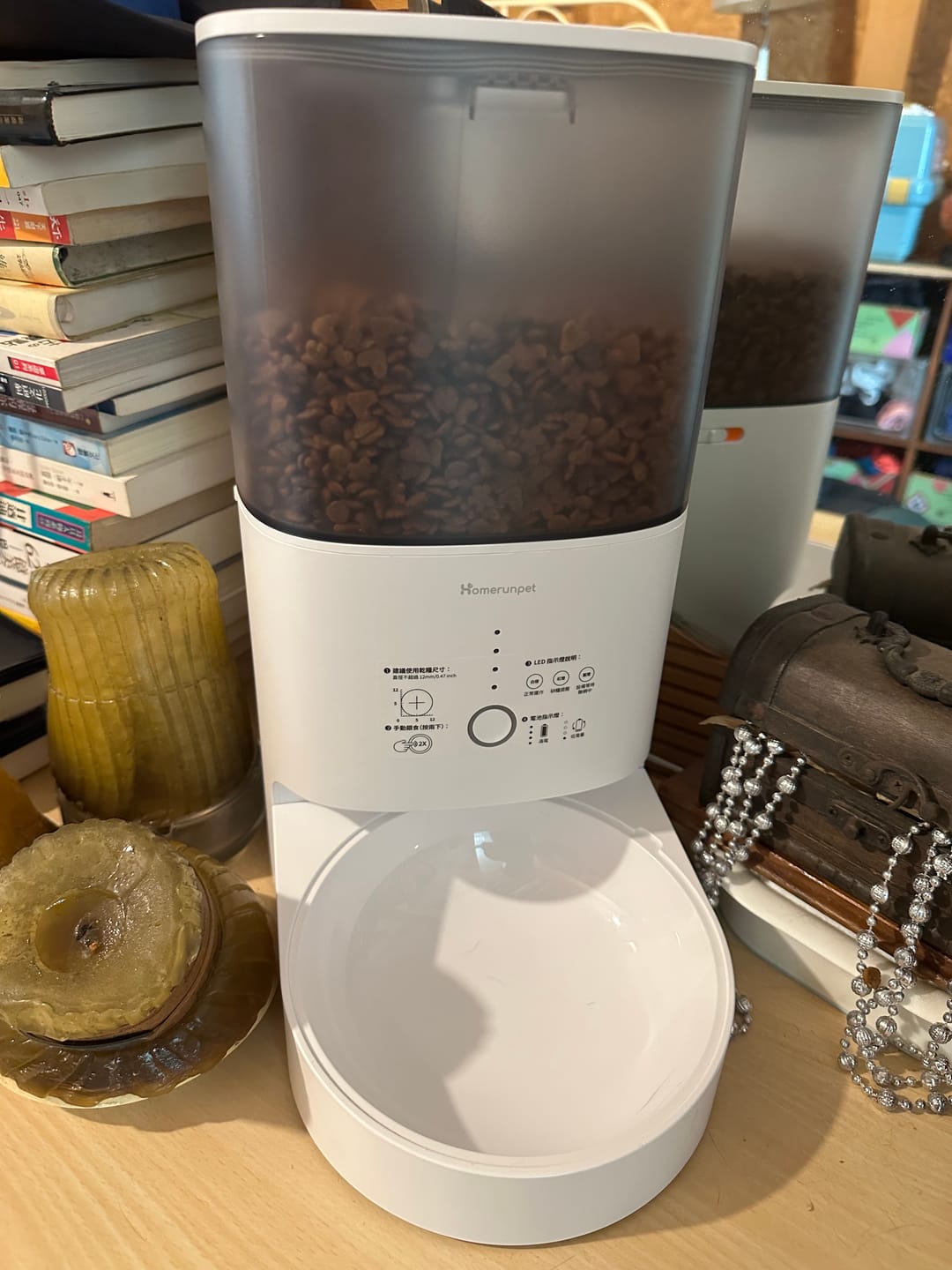 Customer photo review of 霍曼寵物餵食器