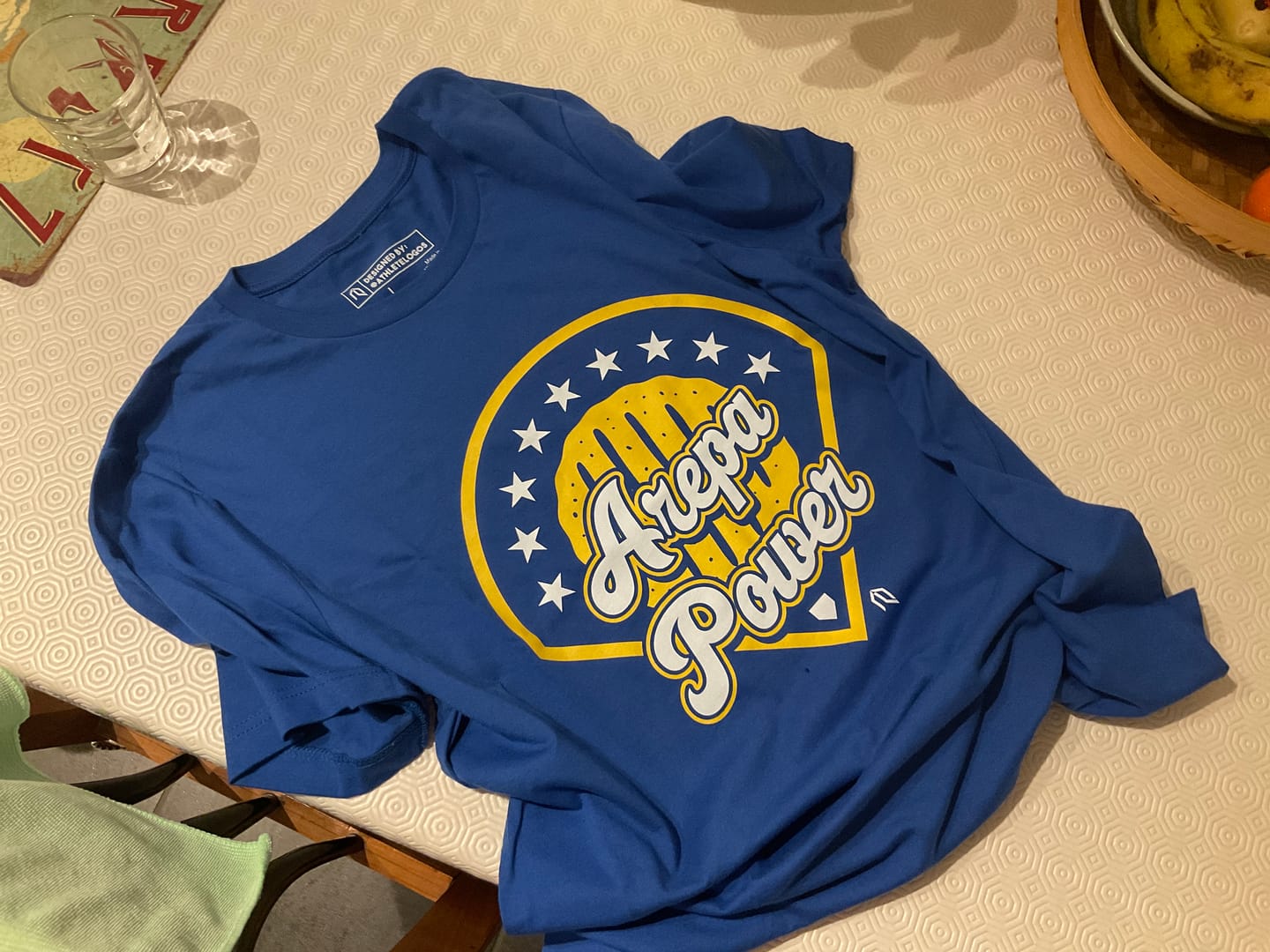 Customer photo review of Arepa Power T-Shirt