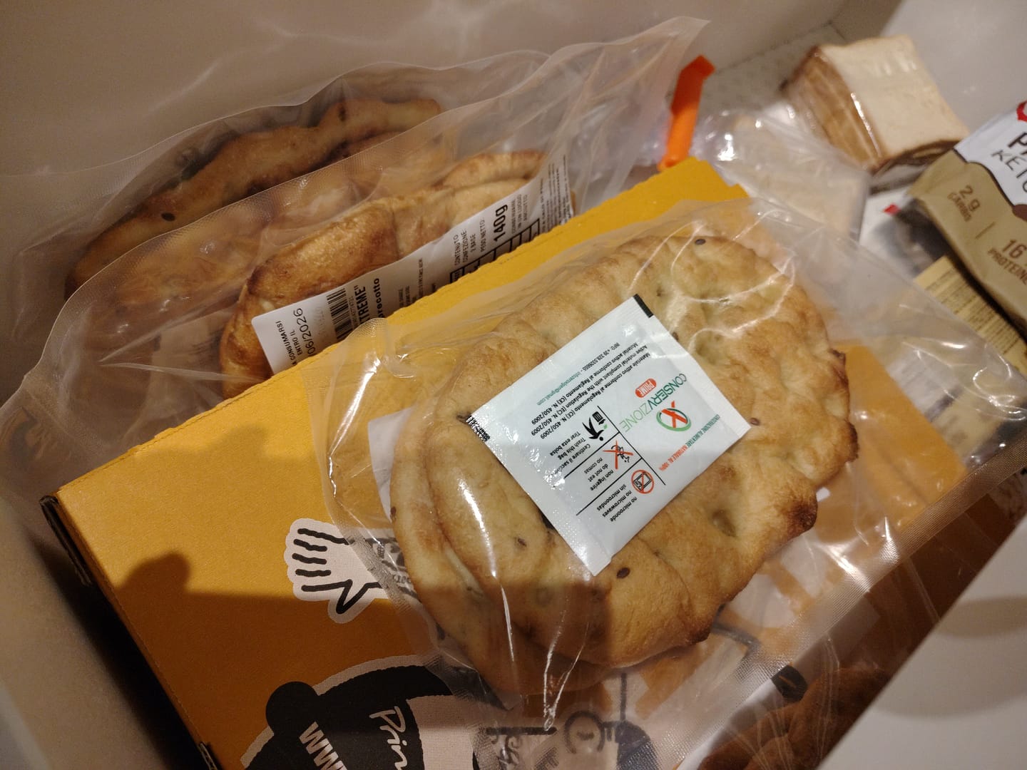 Customer photo review of Focaccine Low Carb Extreme