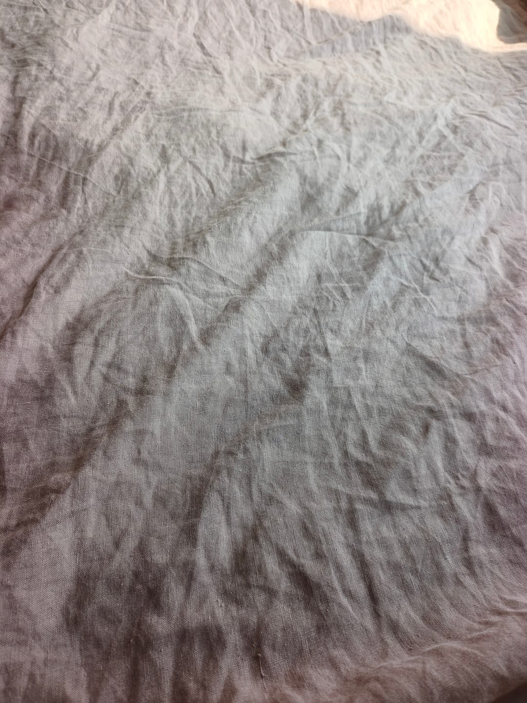 Customer photo review of Ashes of Roses Linen Duvet Cover Set