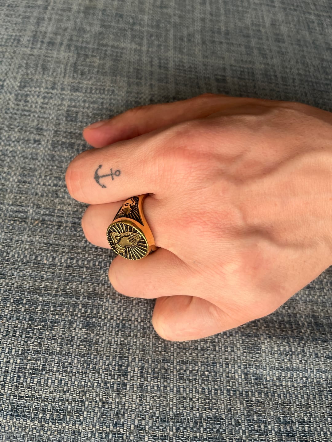 Customer photo review of SACRED GOLD.