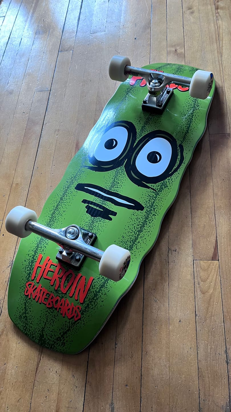 Customer photo review of HEROIN THE PICKLE 2 11.125 DECK