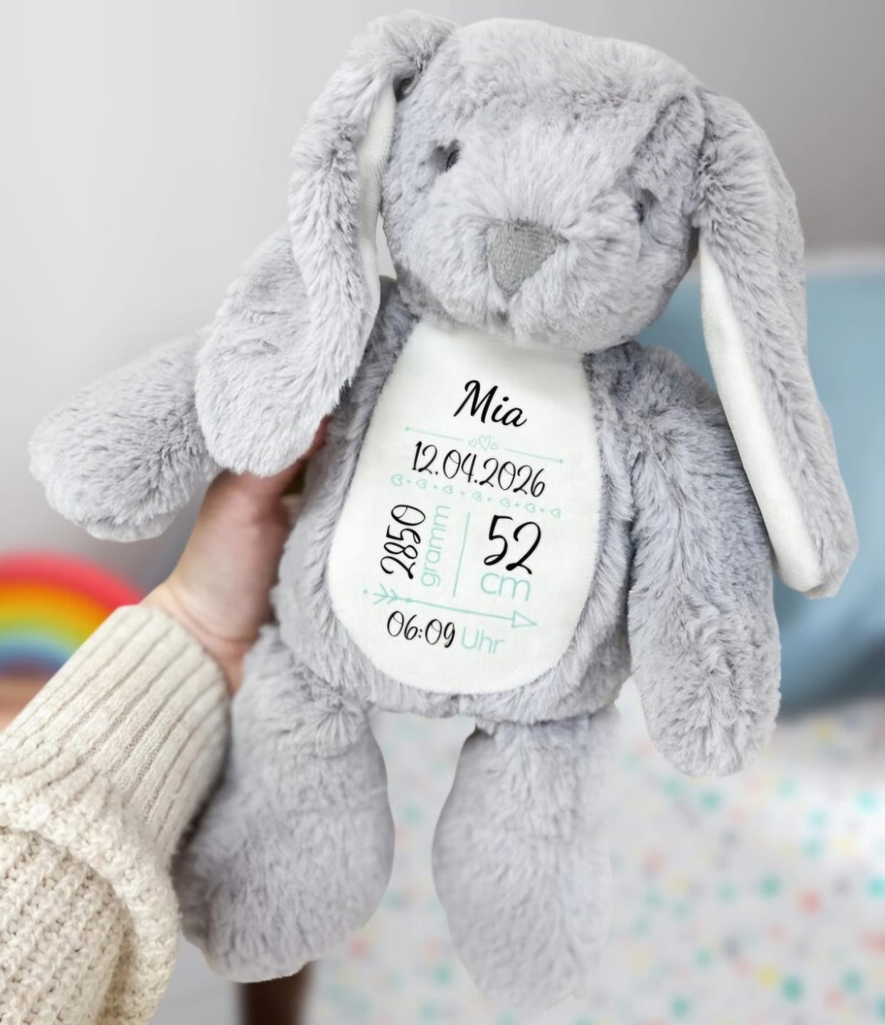 Customer photo review of Hasi - Kinder-Stoffhase