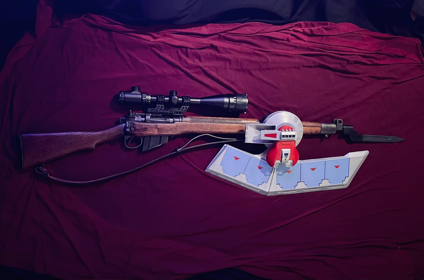 Customer photo review of Lee-Enfield NDT (No Drill-Tap) Scope Mount for No4 and No5 Gen 3