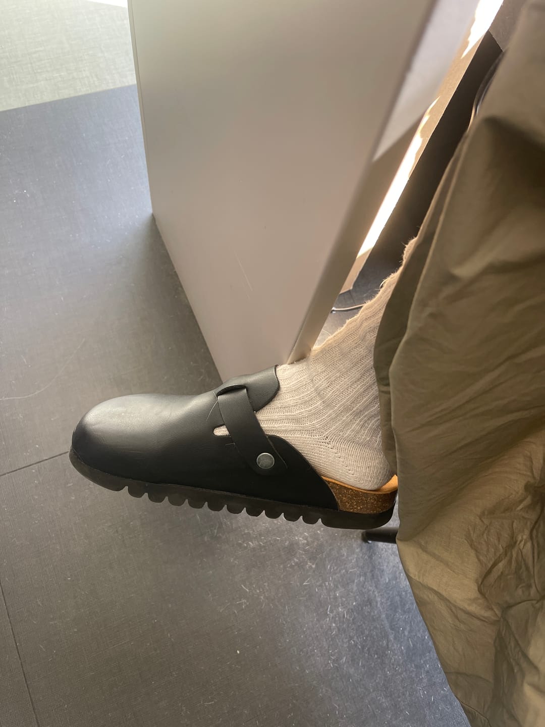 Customer photo review of Taro Comfort Footbed Shoes