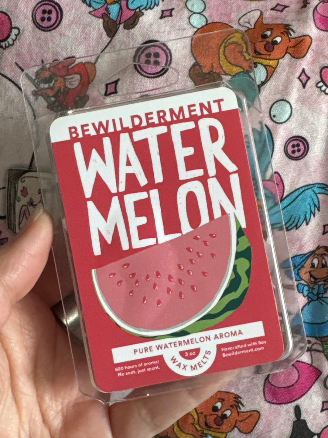 Customer photo review of Watermelon Wax Melts