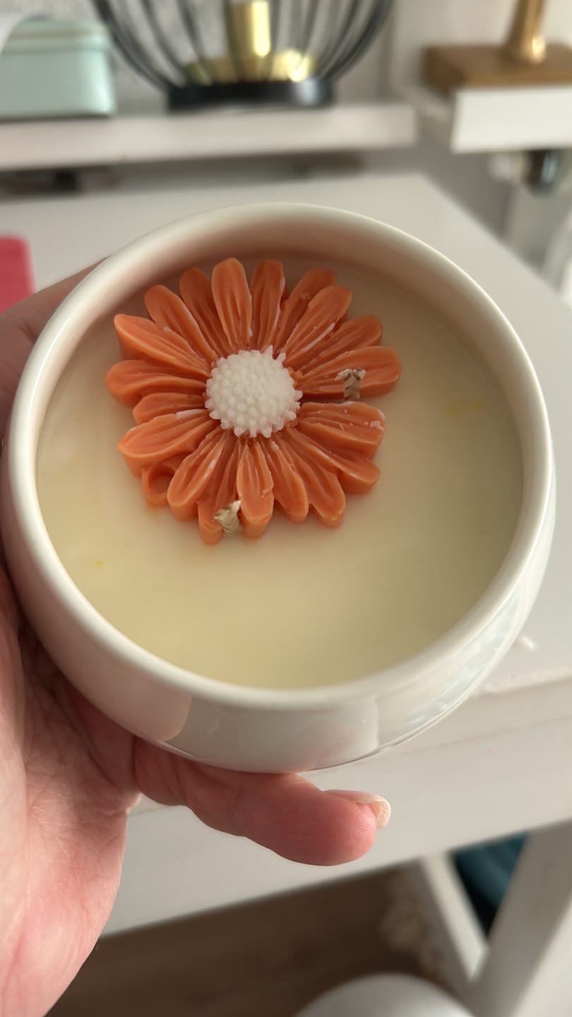Customer photo review of Cera de Soja para Velas en Vaso (BPF)