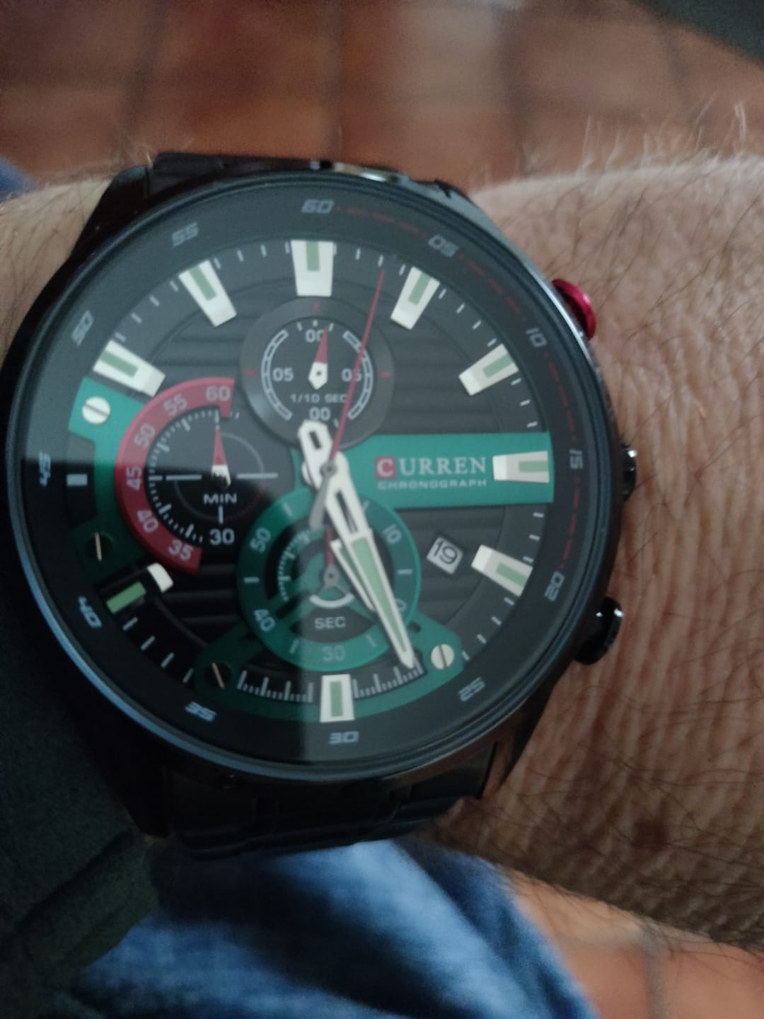 Customer photo review of Curren Ambasator® orologio uomo acciaio