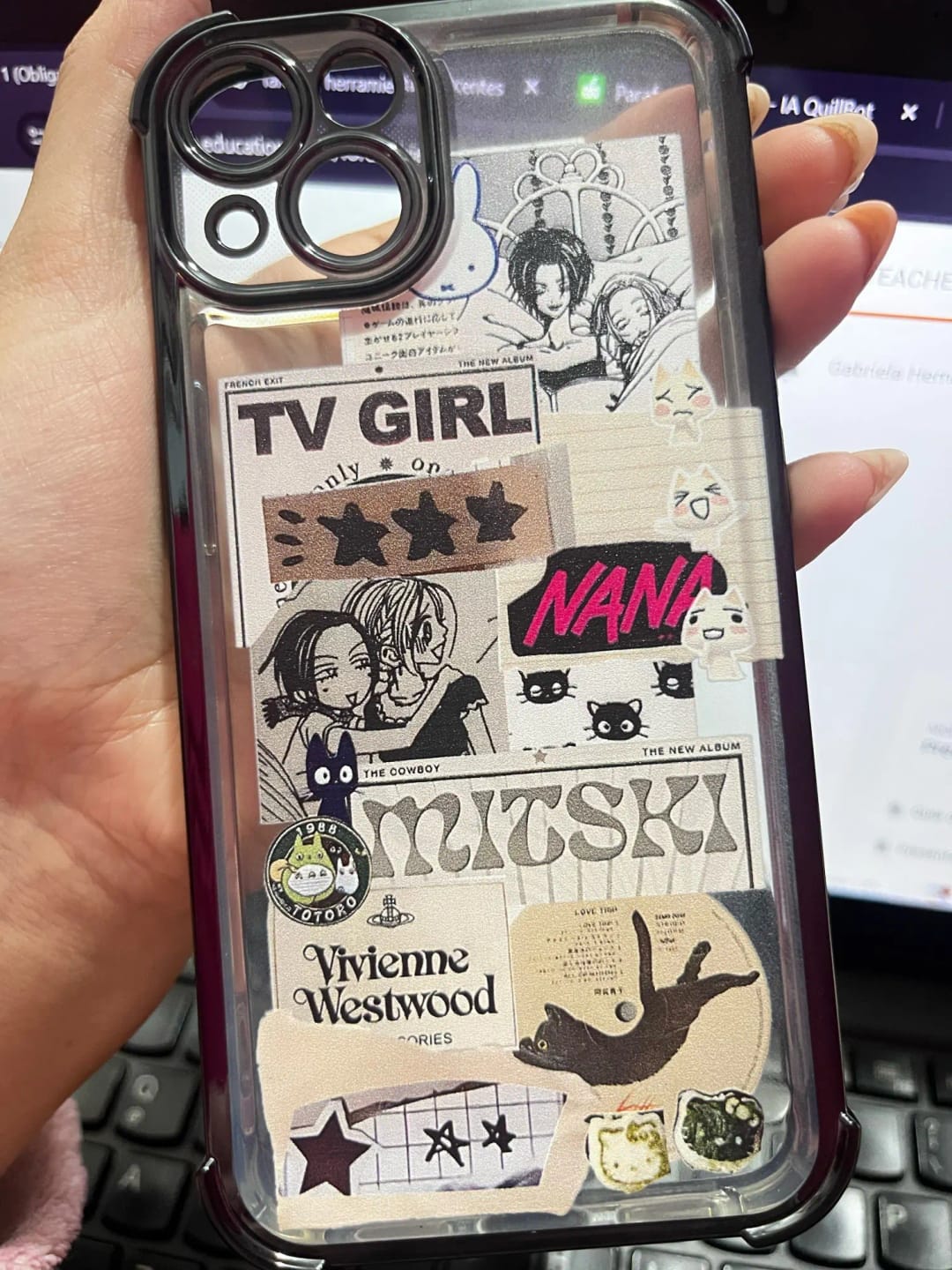 Customer photo review of NANA IPHONE CASE