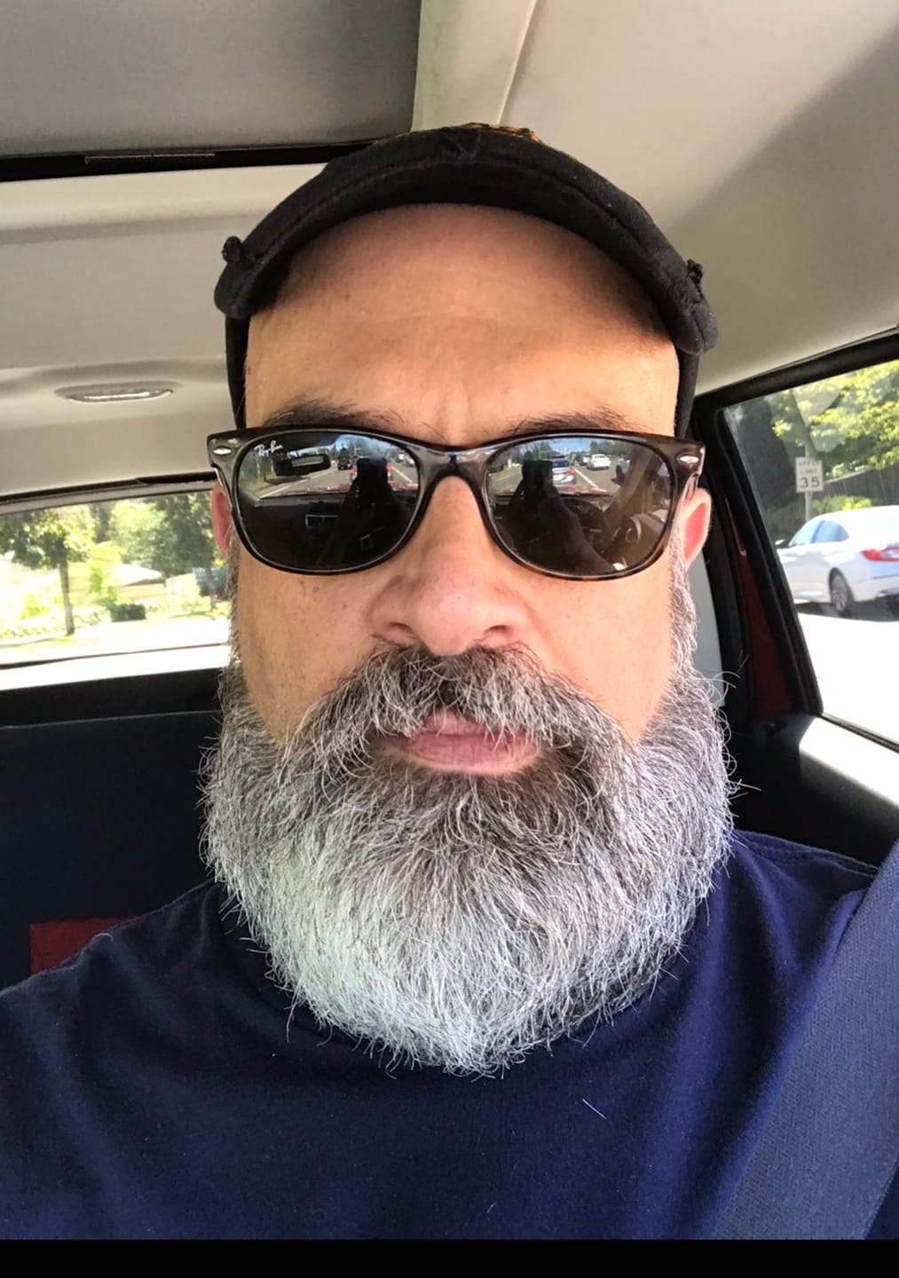 Customer photo review of Hair & Beard Oil - "Positive Vibe" (Cedarwood + Citrus) - 4 oz