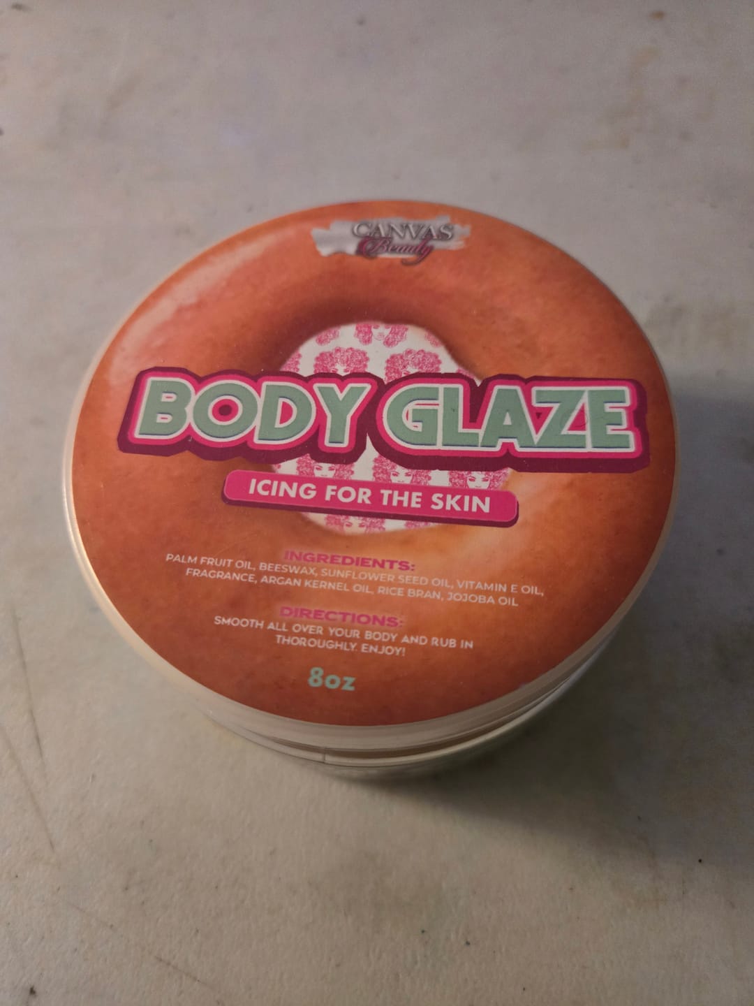 Customer photo review of (NEW) BODY GLAZE: GLAZED DONUT