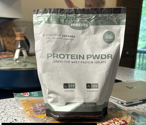 Customer photo review of PROTEIN PWDR