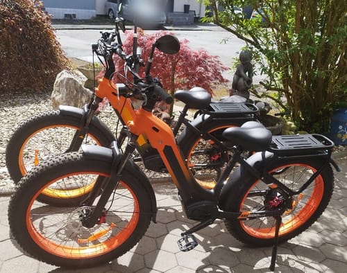 Customer photo review of Lankeleisi MG600 Plus 2025 Version 26" Fat Bike 960Wh All Terrain SUV E-Bike with Torque Sensor 48V 20Ah Battery  [Pre-order]