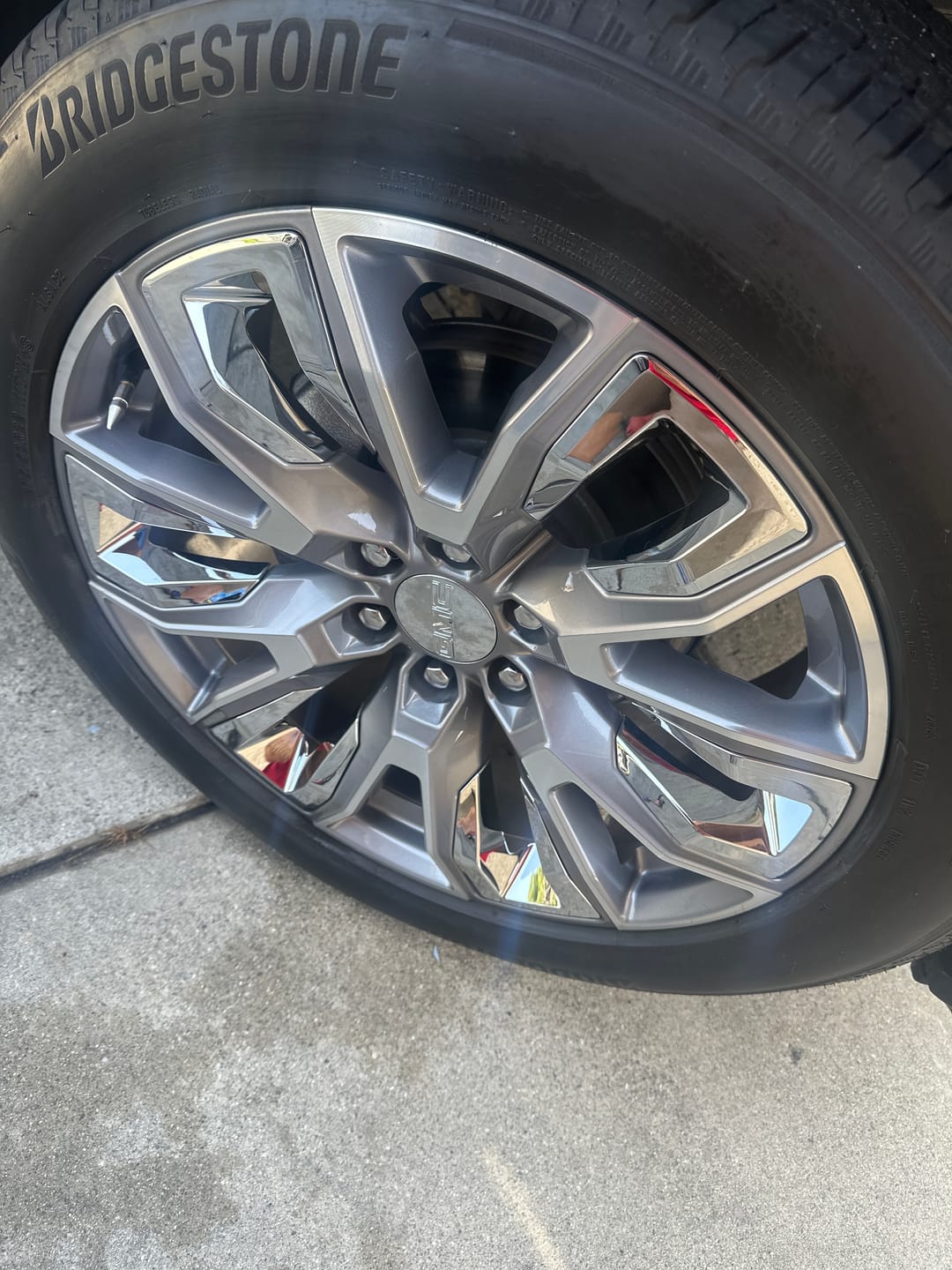 Customer photo review of Spiked Valve Stem Caps