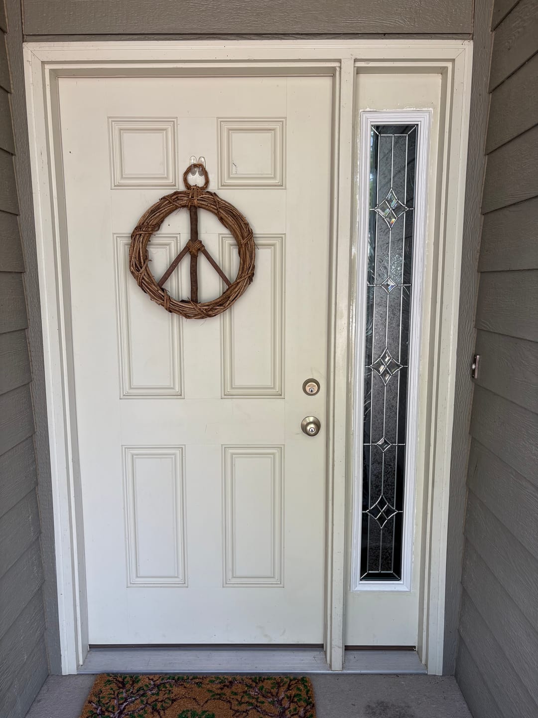 Customer photo review of Wexford Glass and Frame Kit (Full Sidelite)