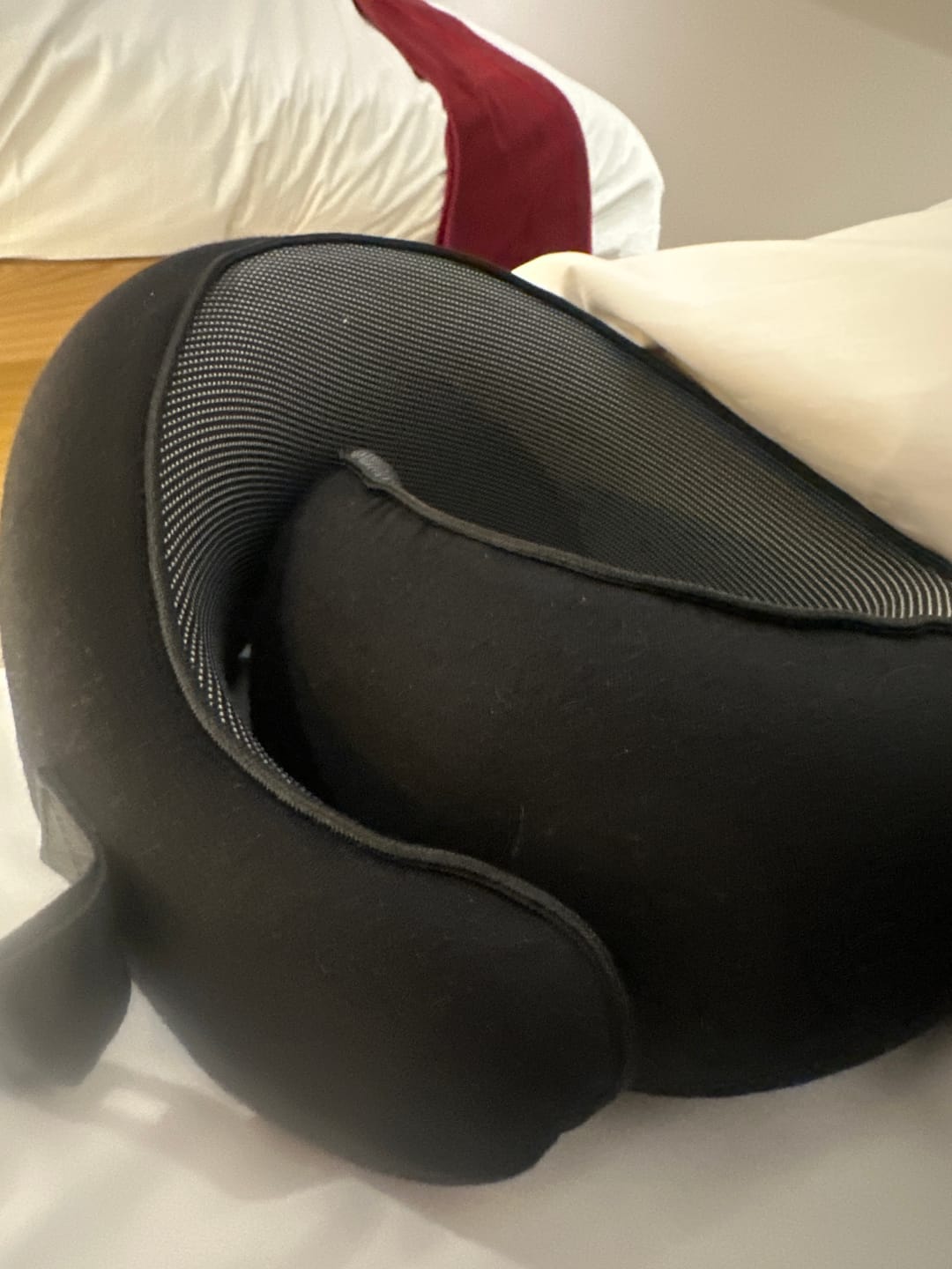 Customer photo review of Coussin De Voyage Mémoire De Forme