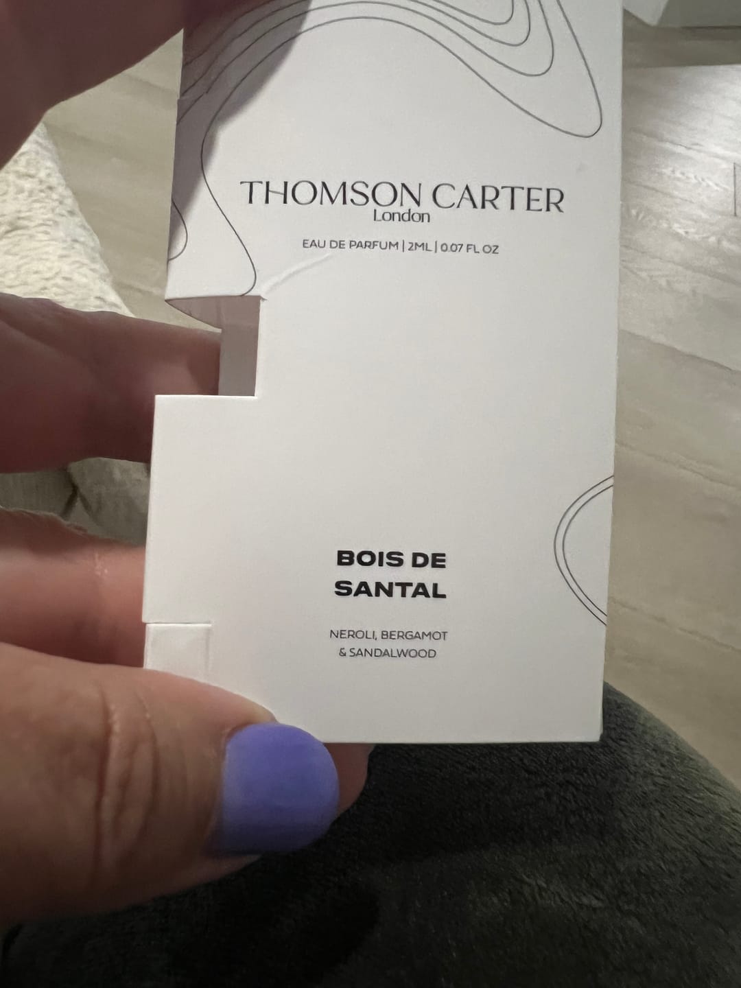 Customer photo review of Bois De Santal | Eau de Parfum | 2ml