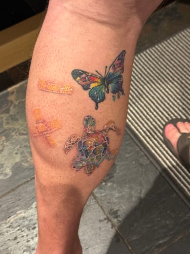Customer photo review of TattooNumbx Numbing Cream