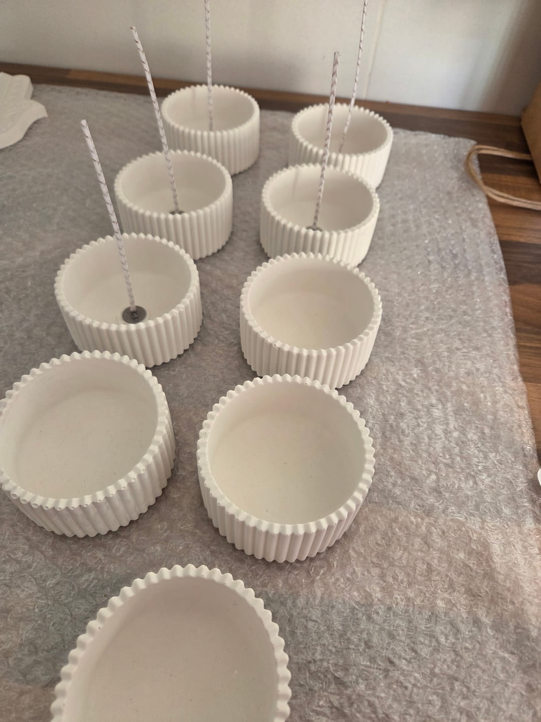 Customer photo review of MECHAS PARA VELAS ENCERADAS Y CORTADAS A MEDIDA