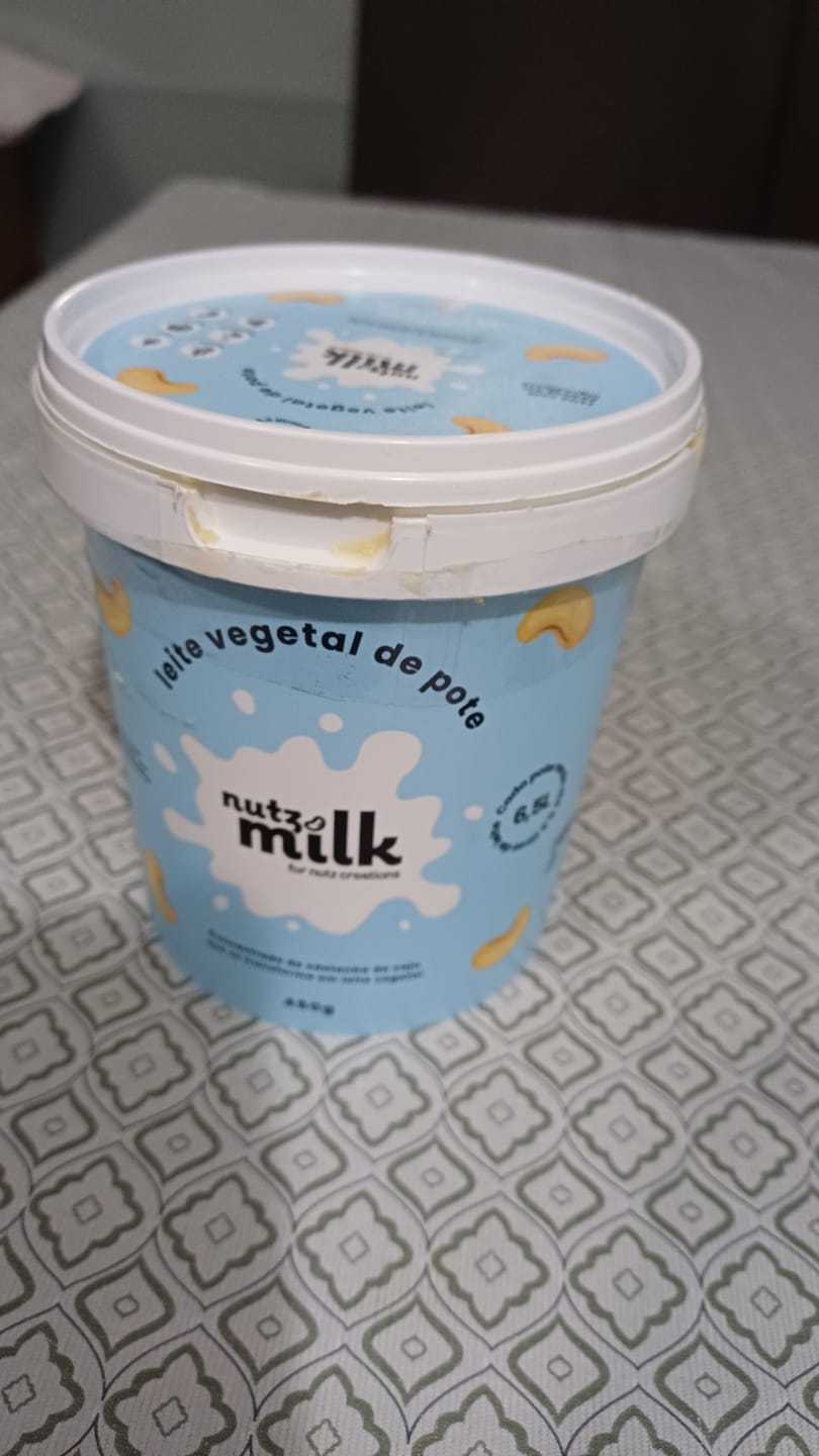 Customer photo review of Kit 2 Unidades: Leite Vegetal NutzMilk  13L - Concentrado de Castanha de Caju