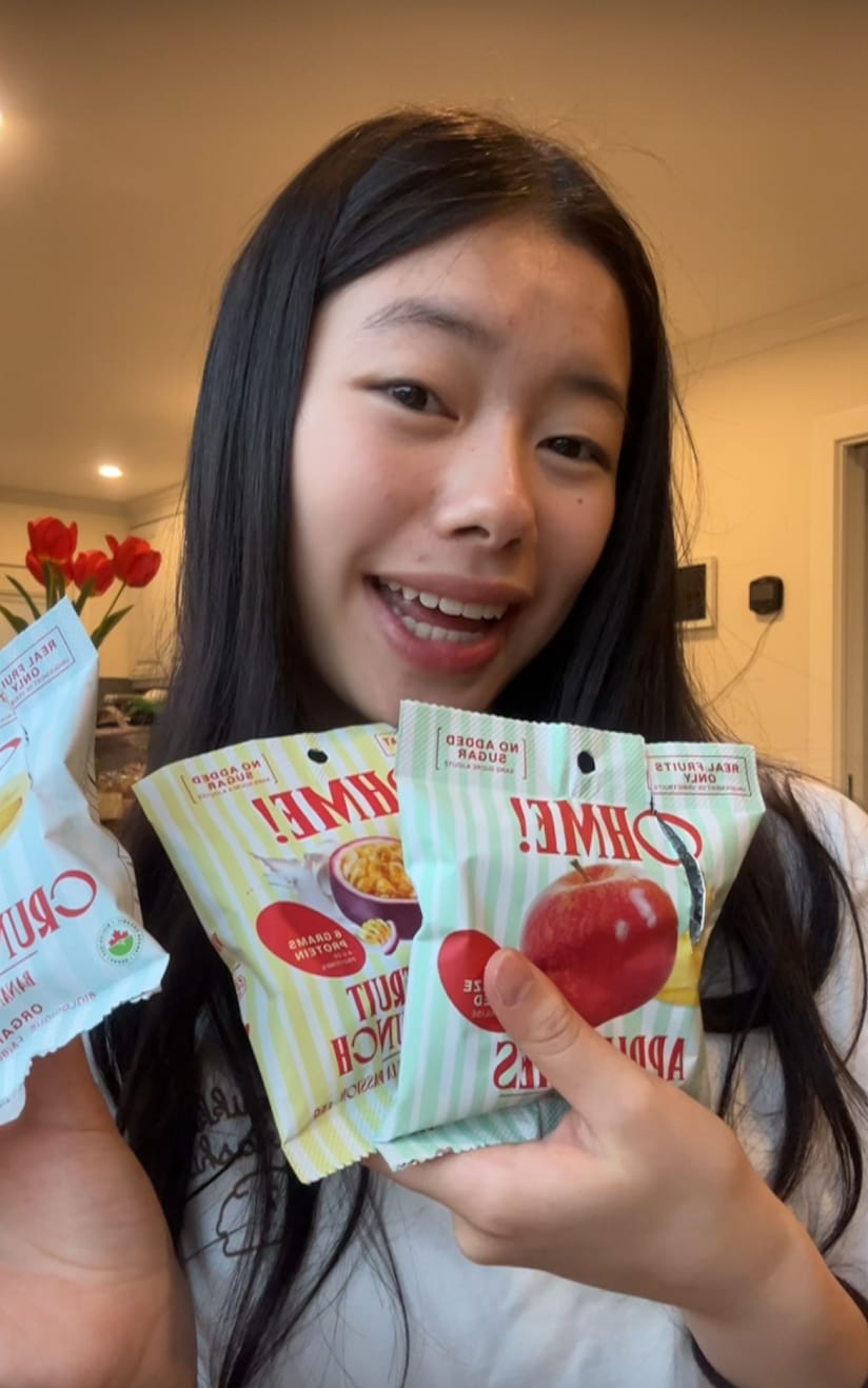 Customer photo review of Passion Fruit Protein Crunch Snack Size (Pack of 3)