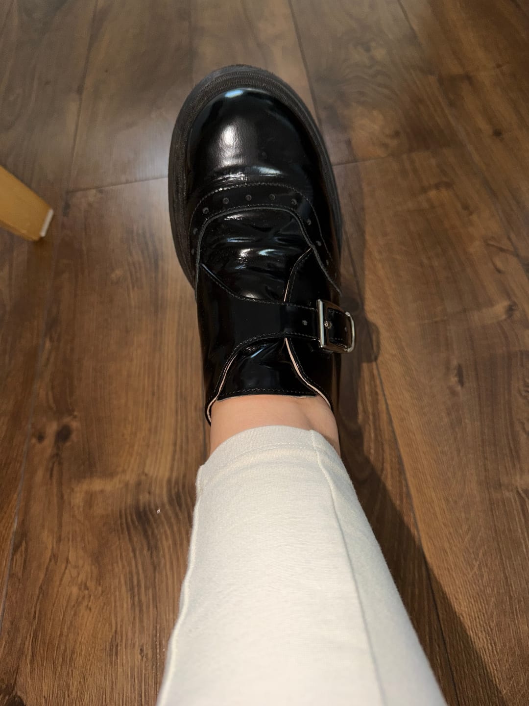 Customer photo review of "Timeless Oxfords in Patent"