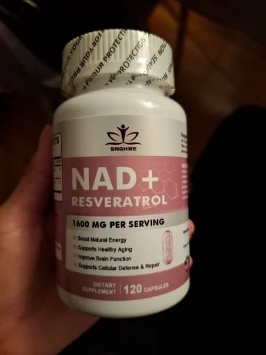 Customer photo review of NAD+Resveratrol SNGHWE™ (60 Cápsulas)