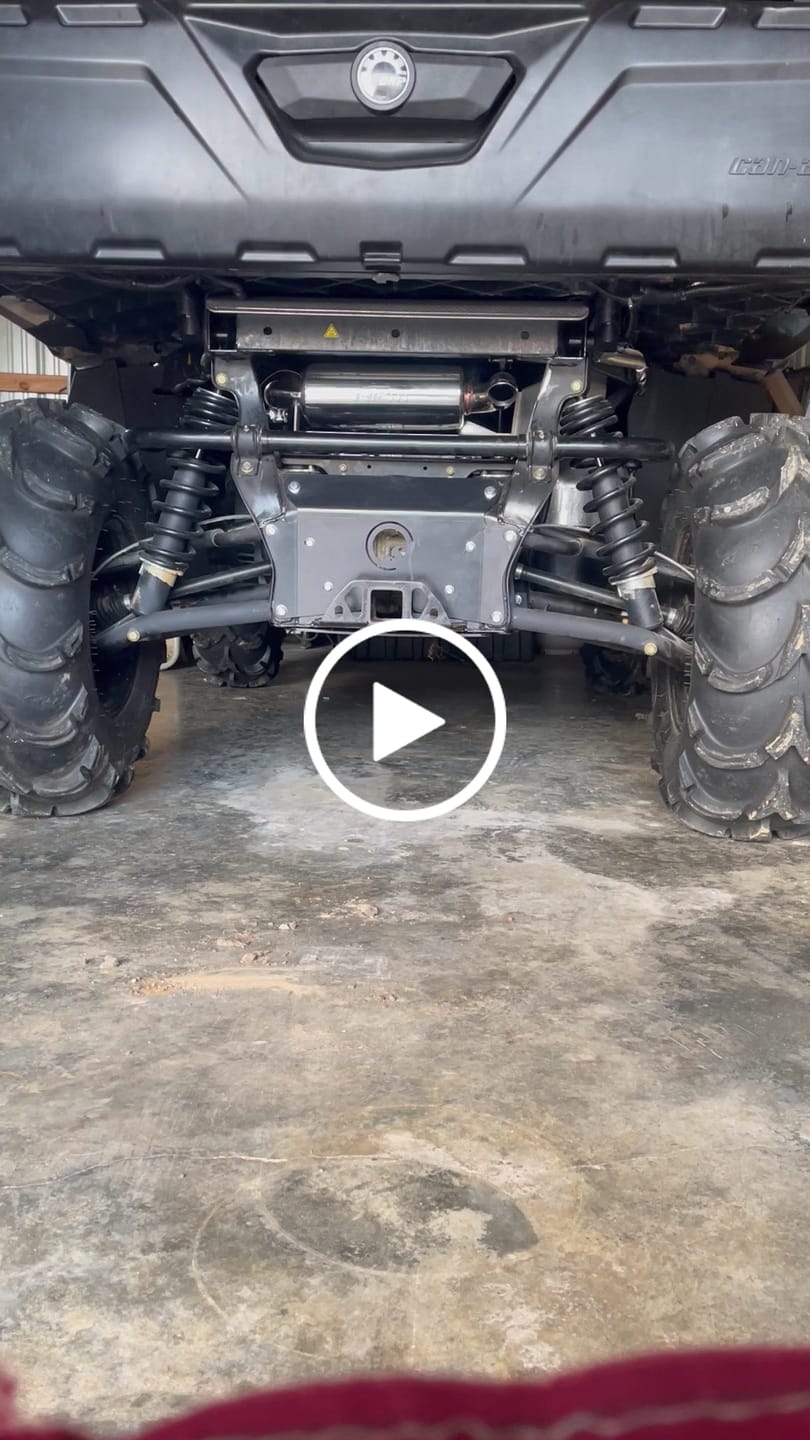 Customer video review of RPM 2016-2025 Can-Am Defender HD10/HD9/HD8 Slip On, Sport Muffler