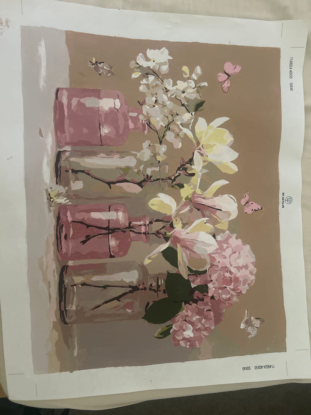 Customer photo review of Fragile | Paint by Number