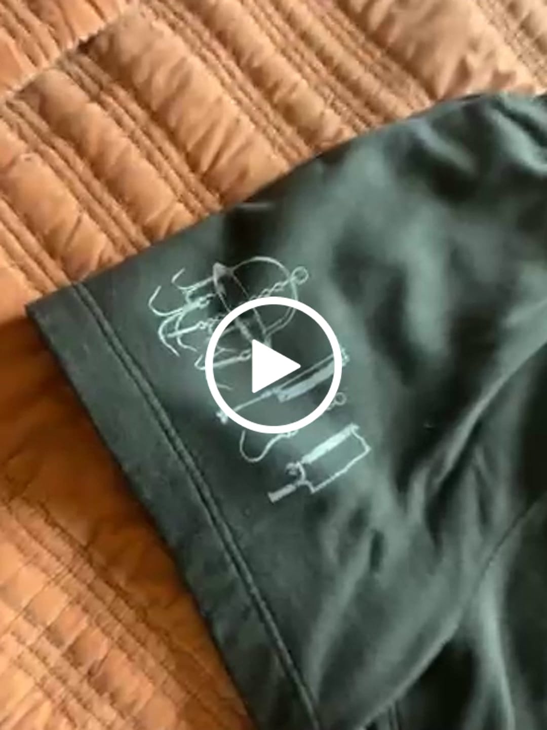 Customer video review of Bound To Suffer Track Shorts