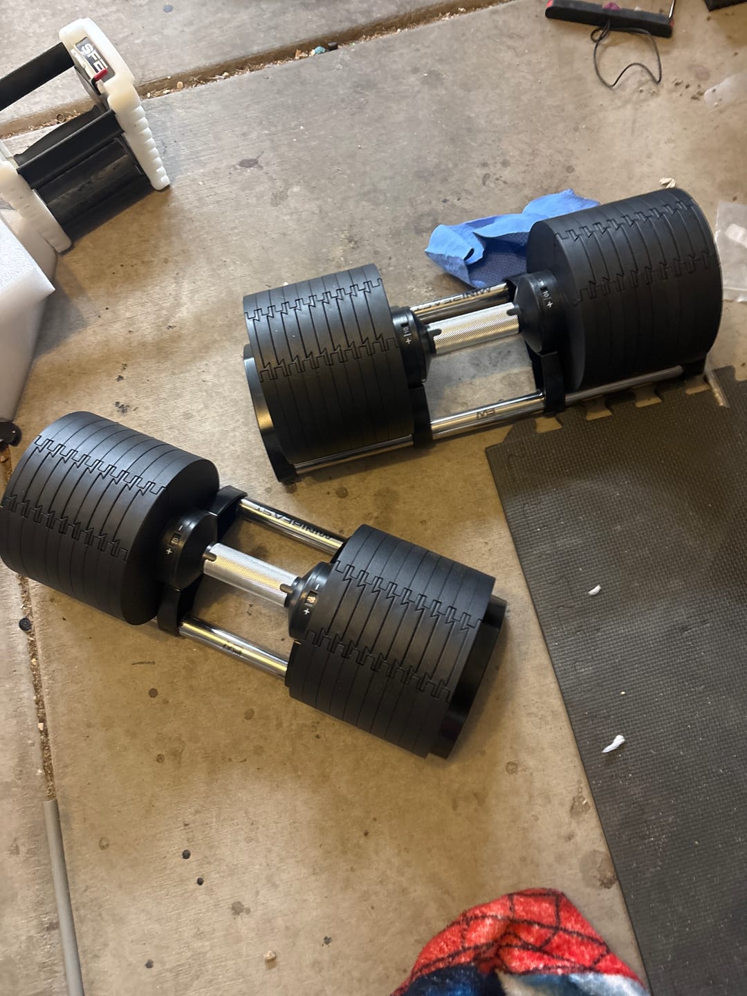 Customer photo review of MB PRO Adjustable Dumbbell 100lb