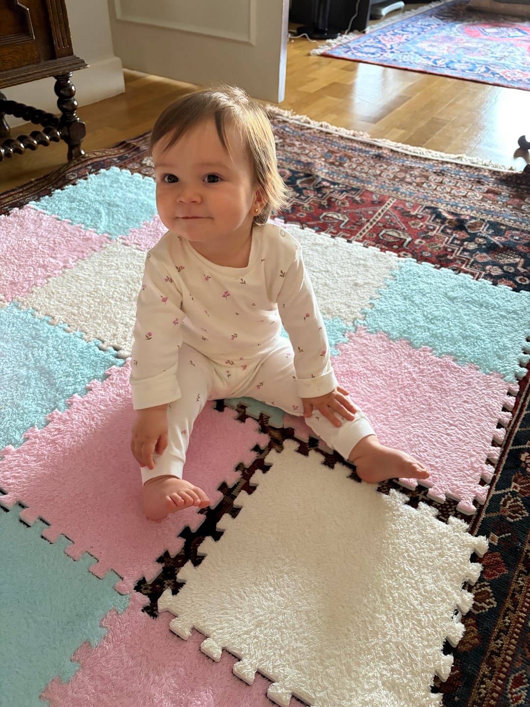 Customer photo review of Everyday Long Sleeve Set - Winter Floral