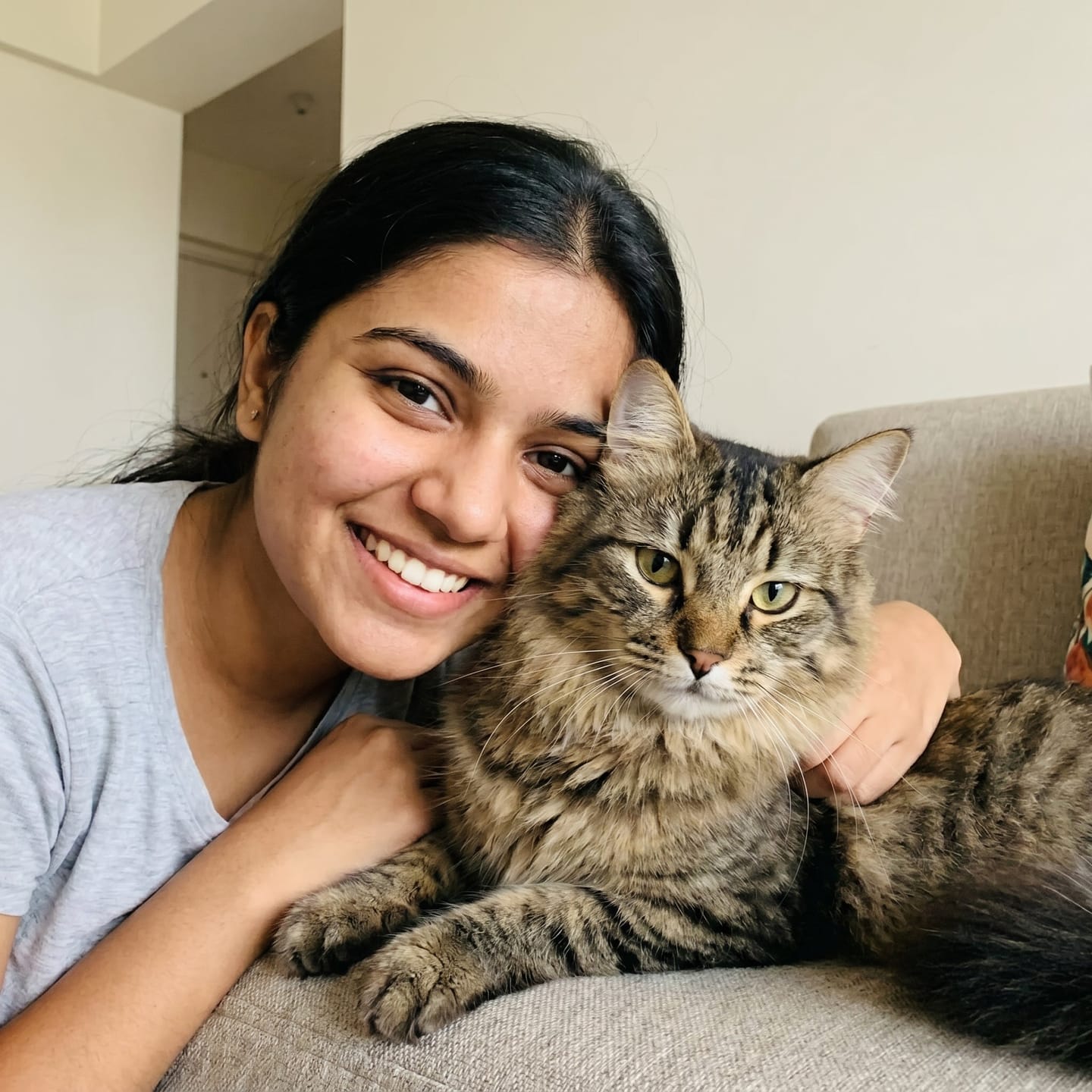 Customer photo review of Daily Cat Topper Functional Daily Support for Cats