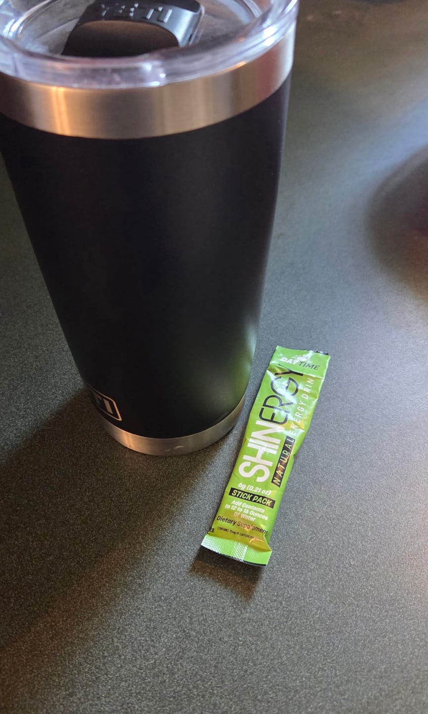 Customer photo review of Shinergy Daytime Drink